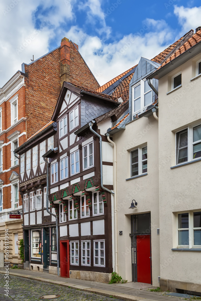 Fototapeta premium Street in Brunswick, Germany