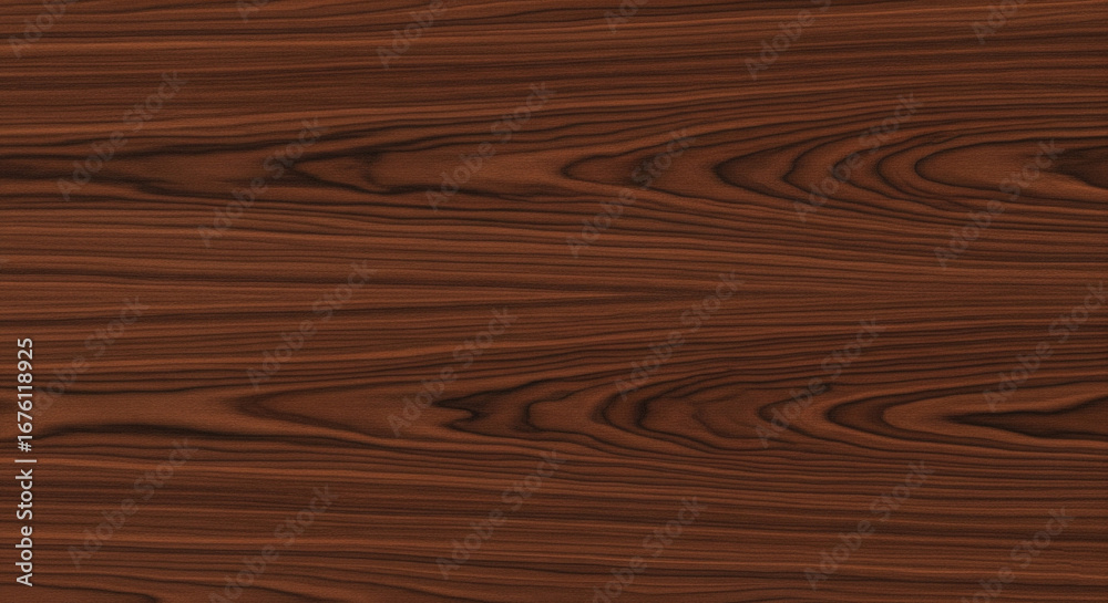 Obraz premium Royal Walnut: Seamless Dark Wood Texture.