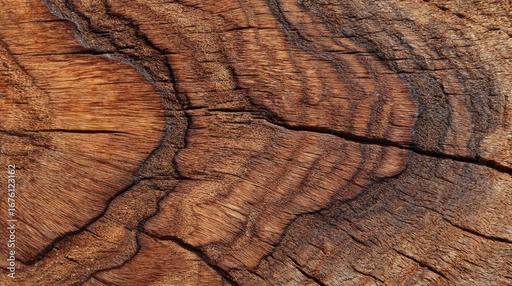 Fototapeta premium Close-Up View of Natural Wood Grain Textures and Patterns