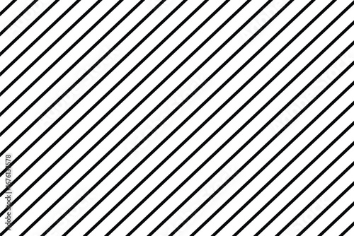 Diagonal lines on white background. Rows of slanted black lines. Stripes grid. vector illustration.
