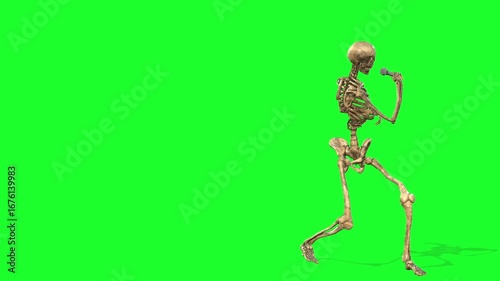 Skeleton Singing song