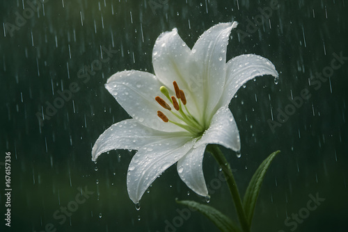Spring Rain Showers on lili