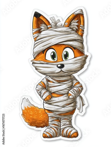 Wallpaper Mural mummy halloween cat Torontodigital.ca