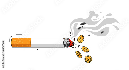 Understanding the financial impact and health consequences of smoking habits