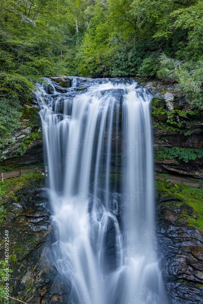 Fototapeta premium Dry Falls near Highlands, North Carolina