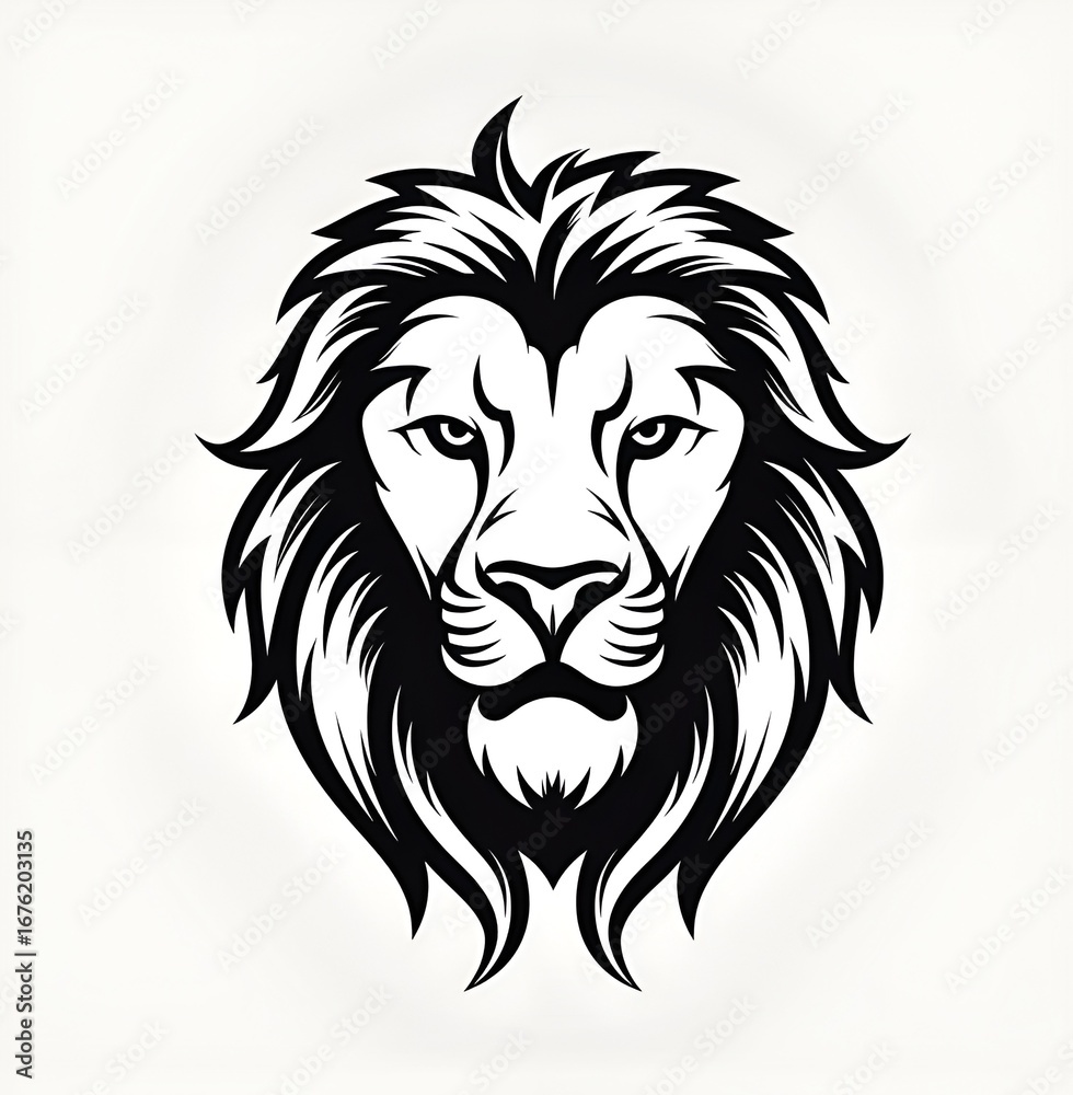 Fototapeta premium lion vector illustration lion vector illustration lion vinyl ready vector illustration