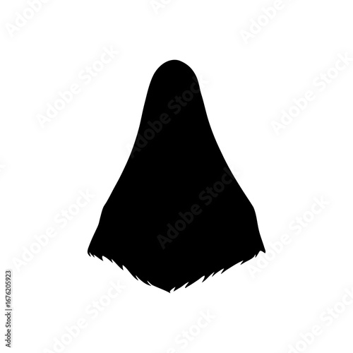 abstract 3d rendered illustration of a human skull