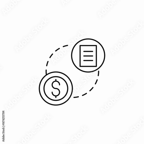 budget planning icon sign vector