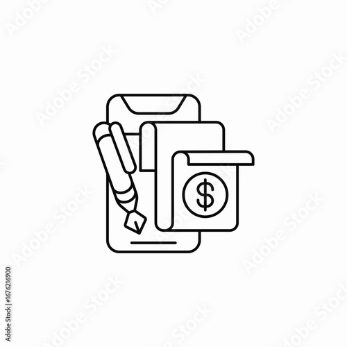 payment method icon sign vector
