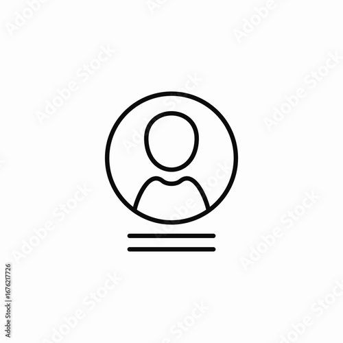 user profile search icon sign vector