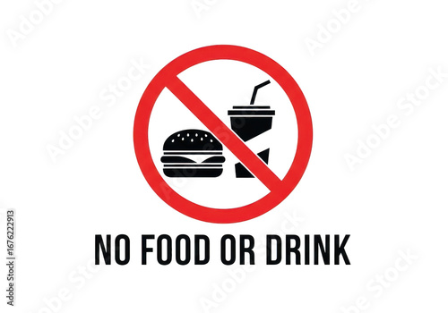 A no food or drink sign isolated on transparent background Free Download A no food or drink sign isolated on transparent background - GFXLoad