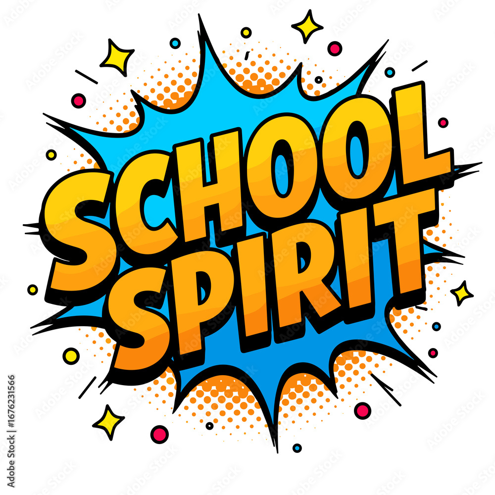 Fototapeta premium Comic speech bubble with the text 