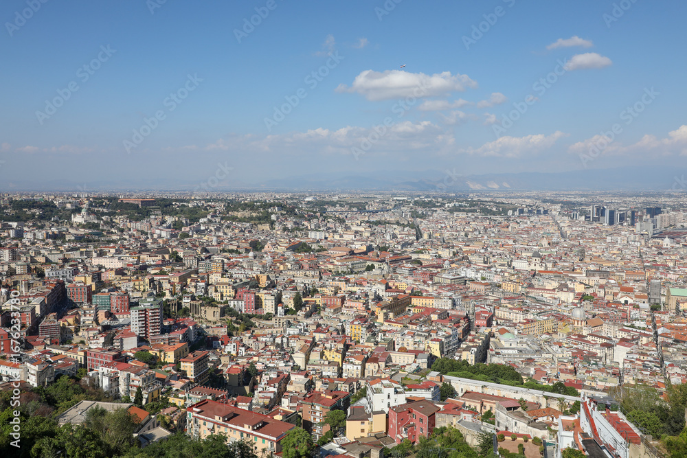 Obraz premium aerial view of Naples, Italy