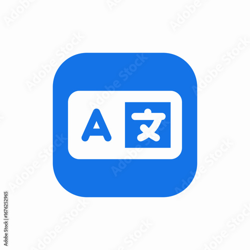 language translate icon sign vector