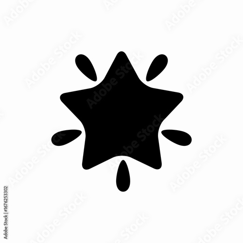 shine star icon sign vector