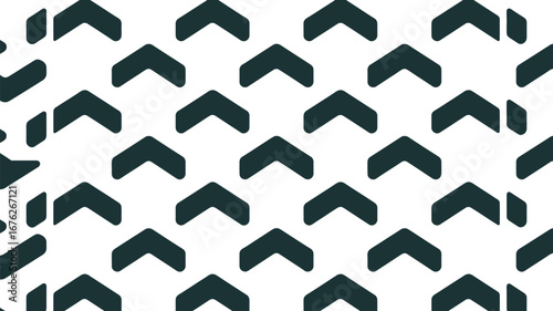 Modern geometric chevron pattern, symbolizing progress, growth, and upward momentum in a clean, minimalist design.