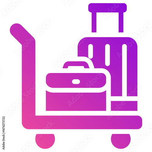 bellhop gradient fill icon