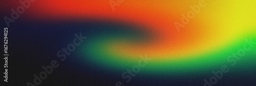 Retro Grainy Texture Background Summer Gradient Swirl for Posters Banners