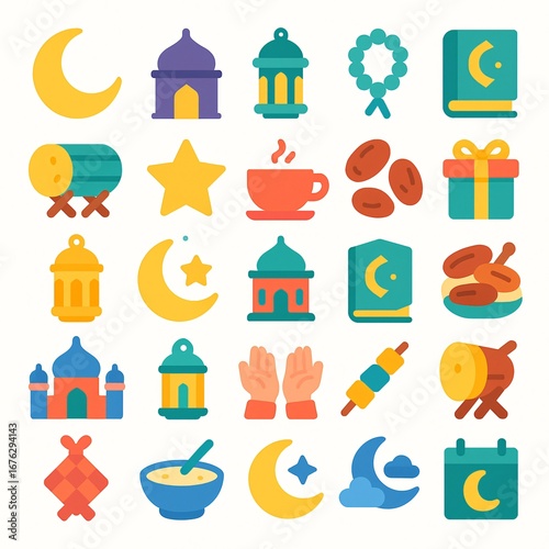 25  Ramadhan Icons Pack