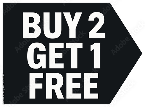Sale promotion 3d icon set. featuring buy 2 get 1 free, discount, shopping cart, price tag, and special offer