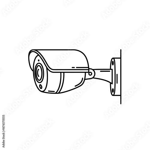 Security Camera Illustration