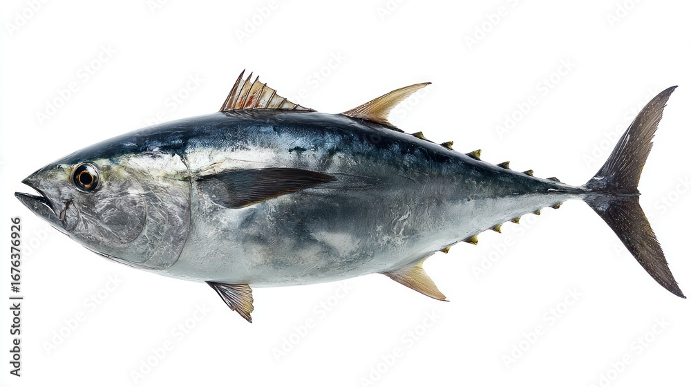 Fototapeta premium Tuna fish profile view