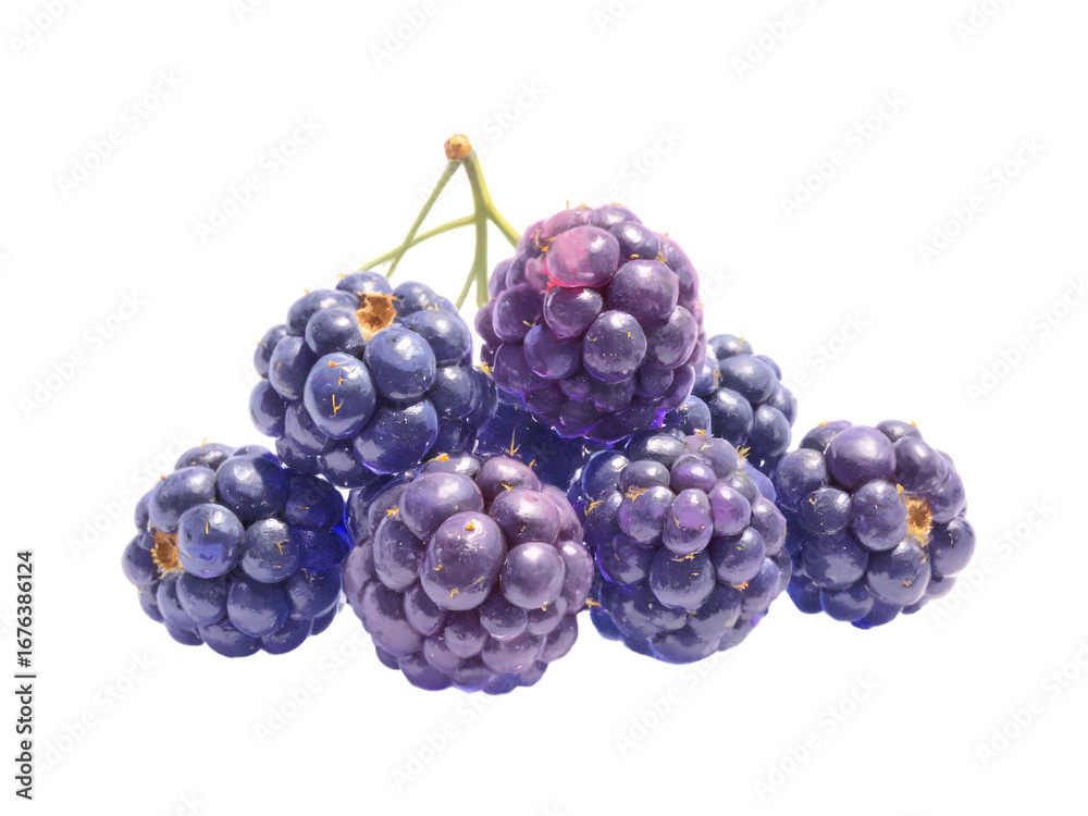 Fototapeta premium grapes isolated on white