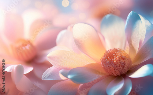 close up of pink flower