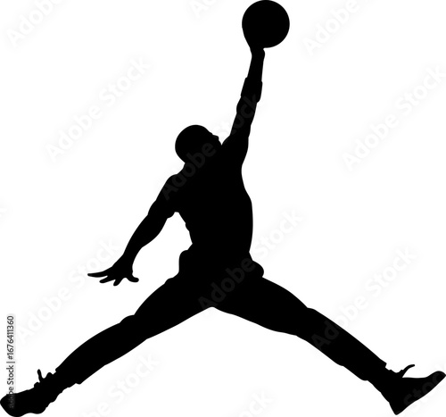 basketball player silhouette