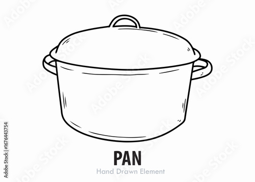 An isolated shiny red stainless steel cooking pot with a lid and handle is shown