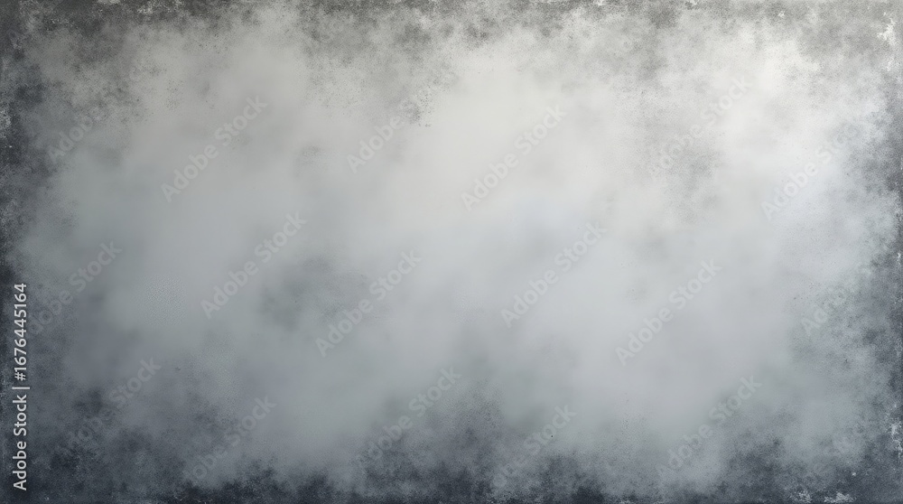 Fototapeta premium Grayscale fog texture with dark edges mist smoke