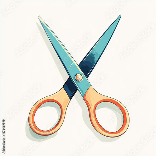 scissors isolated on white background