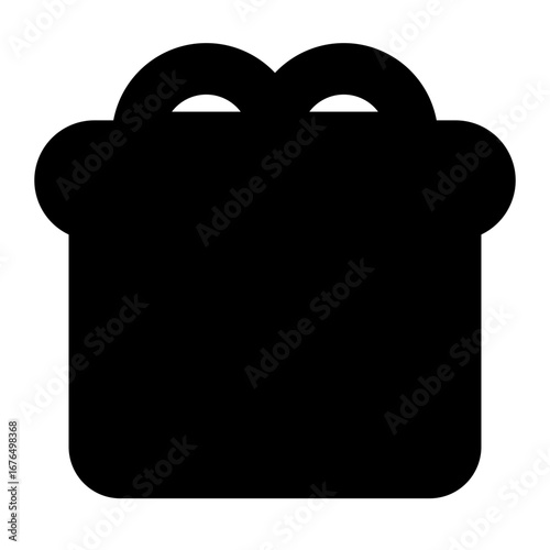 Gift icon with line style
