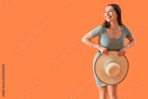 Stylish young woman with su...