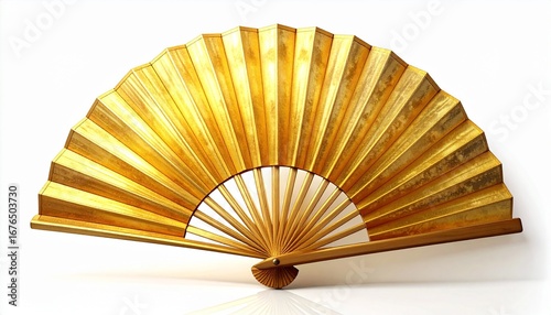 金の扇
