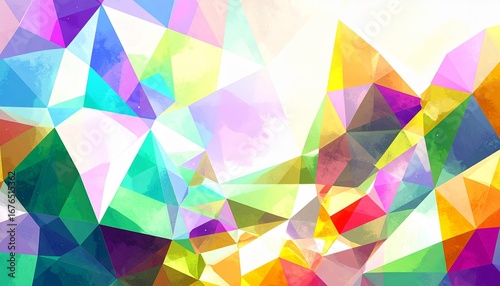 Wallpaper Mural 幻想的な光と幾何学的な美 Torontodigital.ca
