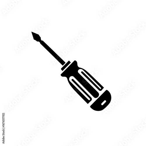 Screwdriver silhouette, Screwdriver vector