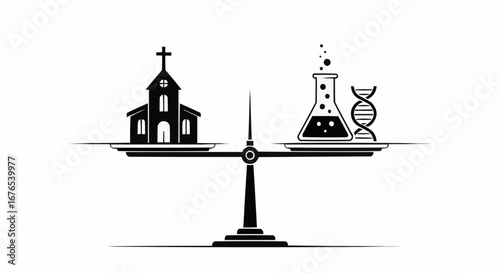 Religion and Science on a Balance Scale