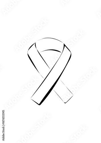 Black Morning ribbon
