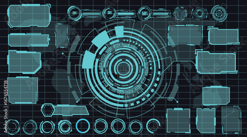 Advanced Virtual Control System Panel