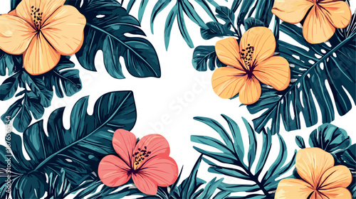 Collection of delicate botanical illustrations featuring various leafy branches and twigs in muted tones