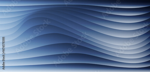 An abstract blue wave pattern creates a soothing and calming visual effect for modern design projects