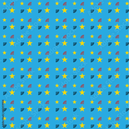 seamless star pattern