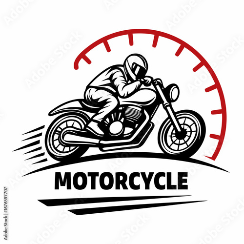 motorcycle racing emblem