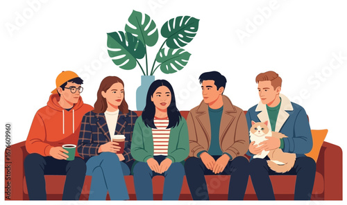 teenagers group therapy equal to equal psychological  supportive community for mental health