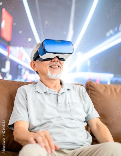 Senior VR experience store