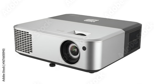 Modern digital projector for business education and home theater