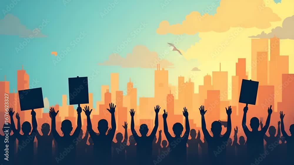 Distinctive Labour Day Protest Signs: Design Imagery with Iconography ...
