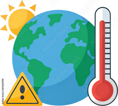 global warming concept