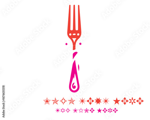Fork Logo Design 